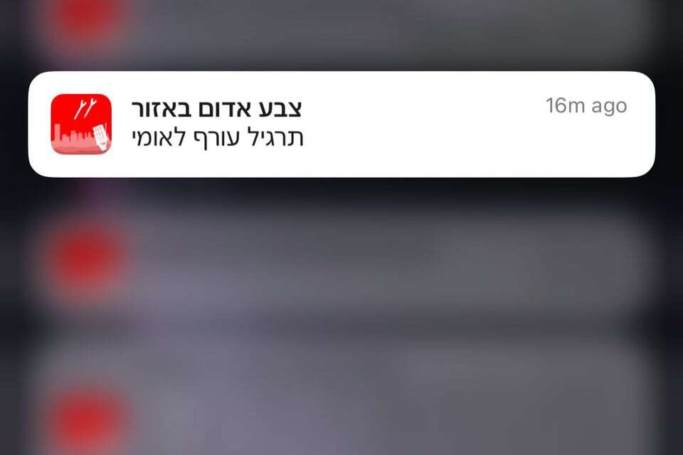 הודעת שווא של אפליקציית צופר , אפליקציית צופר