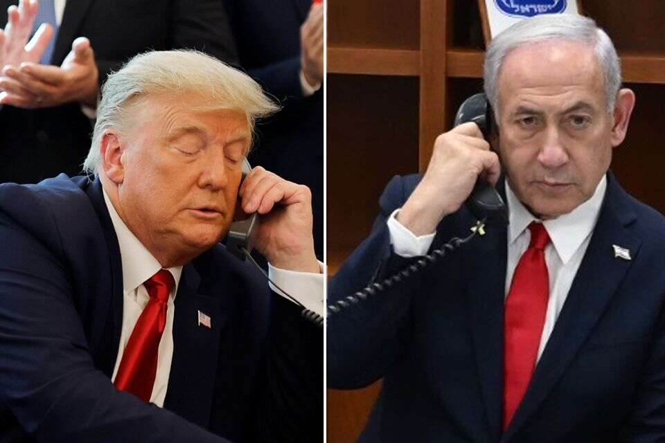 ראש הממשלה בנימין נתניהו ונשיא ארצות הברית דונלד טראמפ , רויטרס