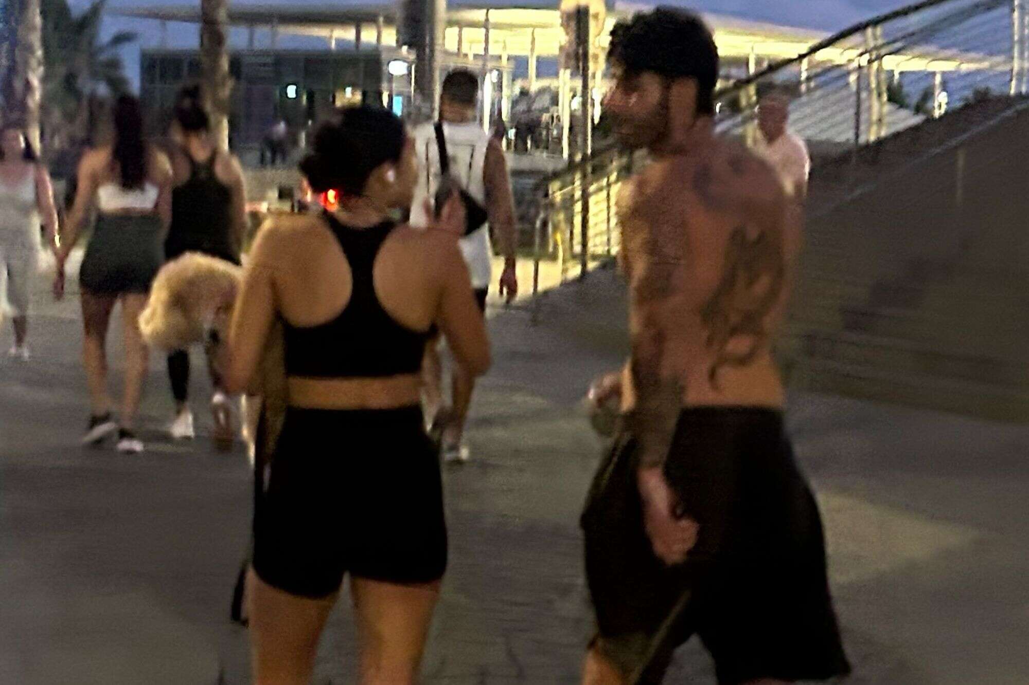 הפתעה: גלעד פרץ ועינב שרי מבלים