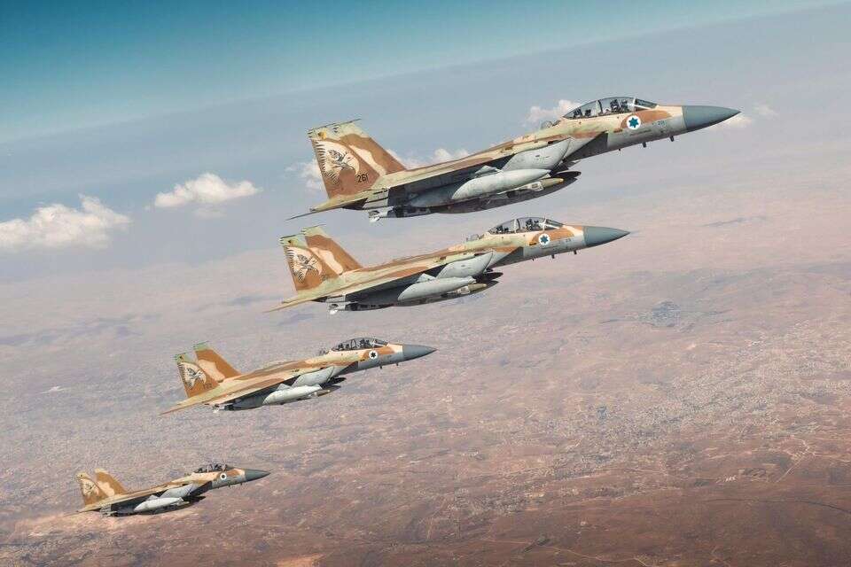 מטוסי חיל האוויר בדרך לאיראן , דובר צה"ל