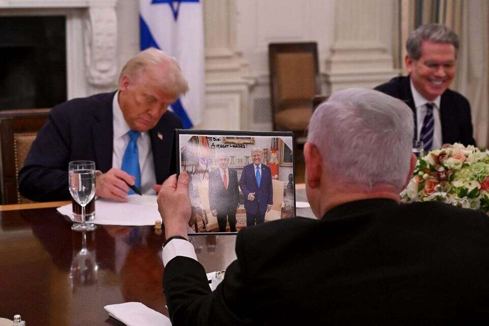 פגישת טראמפ-נתניהו , אבו אוחיון/לע"מ