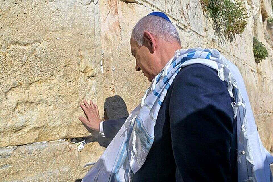 גם ניצחונות צריך לדעת להסביר. נתניהו בכותל, השבוע  , קובי גדעון/לע"מ
