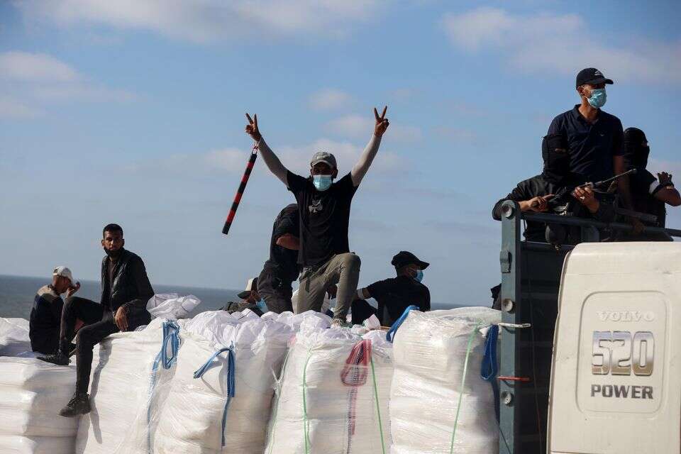ללא מעורבות חמאס. החמולות והשבטים על משאיות הסיוע ברצועה (ארכיון) , TPS