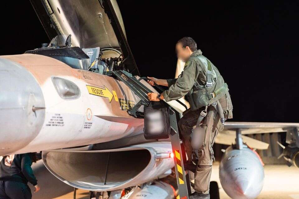 פעילות חיל האוויר במהלך המבצע "עם כלביא" , דובר צה"ל