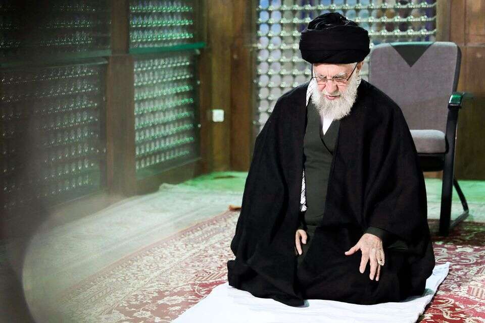 חמינאי. מכה קשה למשטר , AFP
