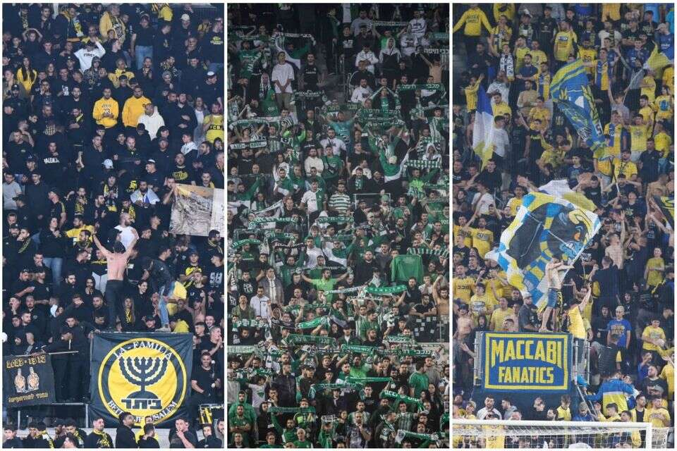 אוהדי מכבי תל אביב, מכבי חיפה ובית"ר ירושלים , אלן שיבר, עמי שומן וברני ארדוב