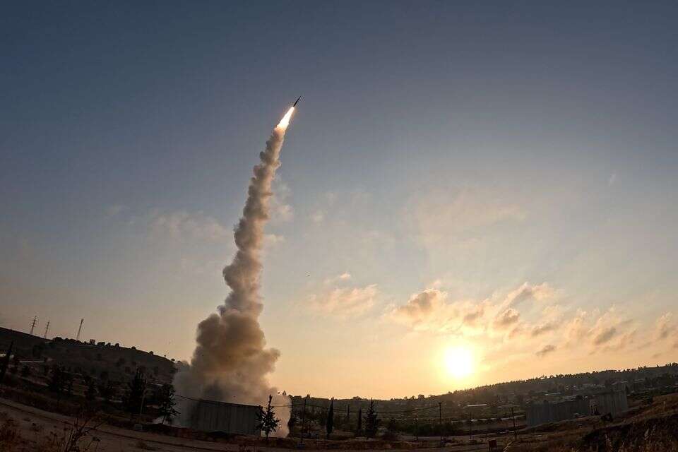 תיעודים שנחשפים לראשונה מפעילות מערכות ההגנה האווירית במבצע "עם כלביא" , אגף דוברות וקשרי ציבור במשרד הביטחון