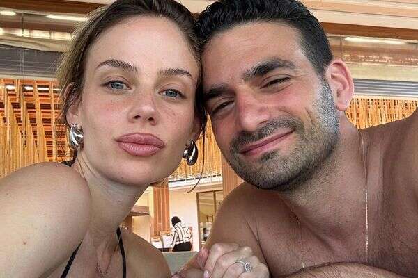 לא יודעת איך לעכל את זה. בר זומר ובעלה אביב כהן , אינסטגרם