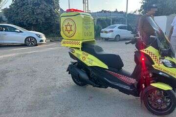 זירת אירוע האלימות בשטח פתוח סמוך לנען , תיעוד מבצעי מדא