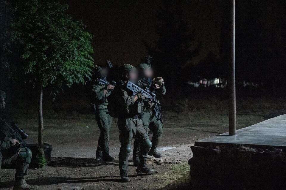 הפעילות הלילית למעצר חוליית המחבלים שהופעלה על-ידי איראן בסוריה , דוצ