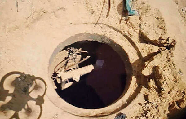 "מחבלים רבים חוסלו". פיר כניסה למנהרה , דובר צה"ל