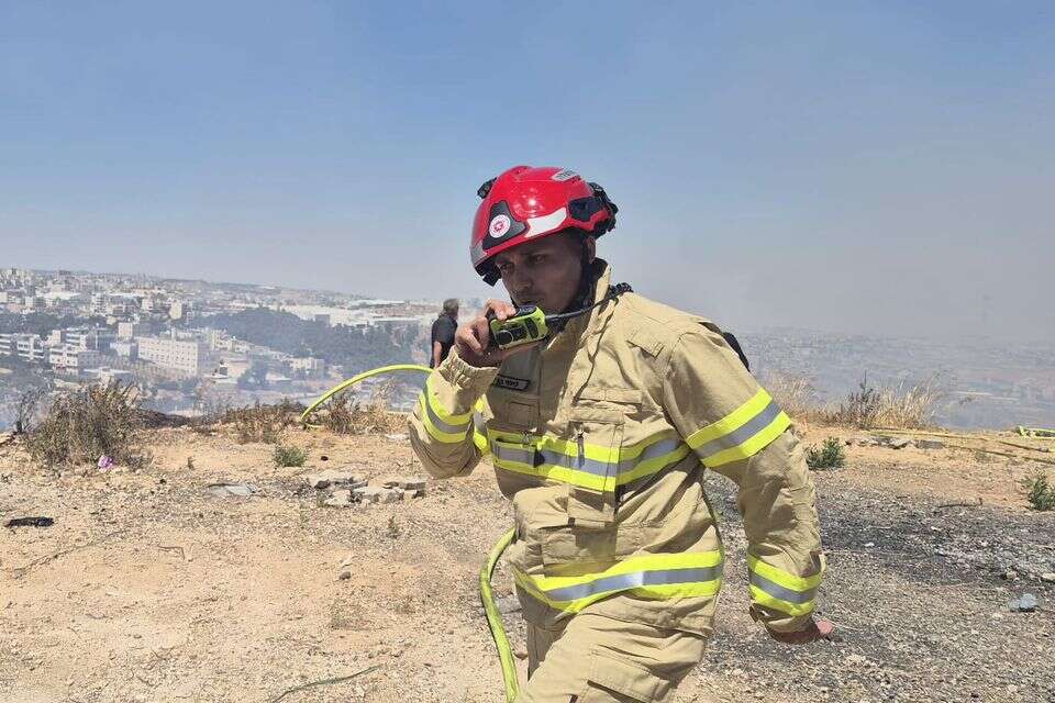 לוחמי האש בגוש עציון , .כב"ה יו"ש