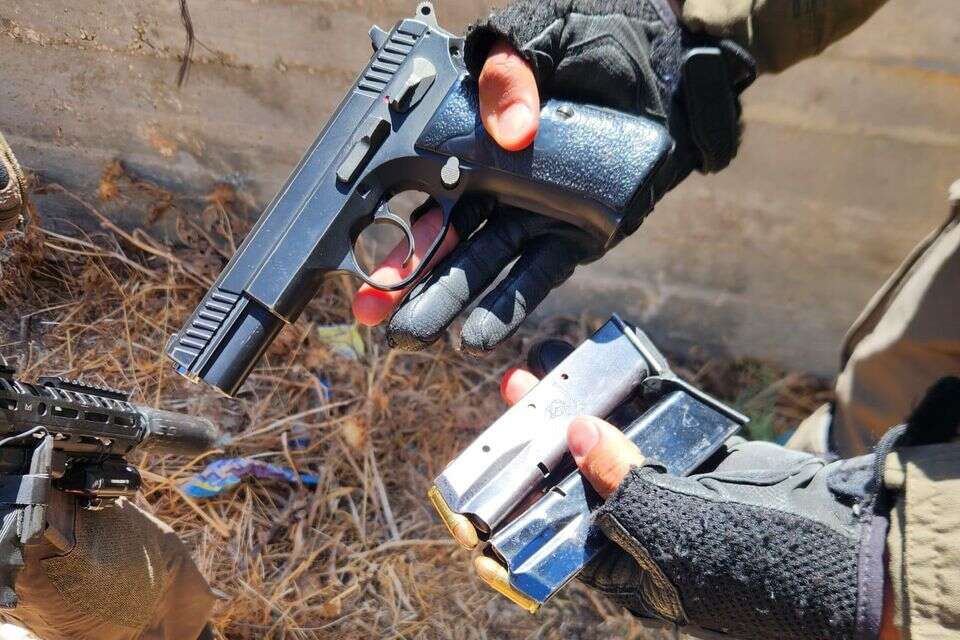 הנשק שנתפס בפעילות , דובר צה"ל