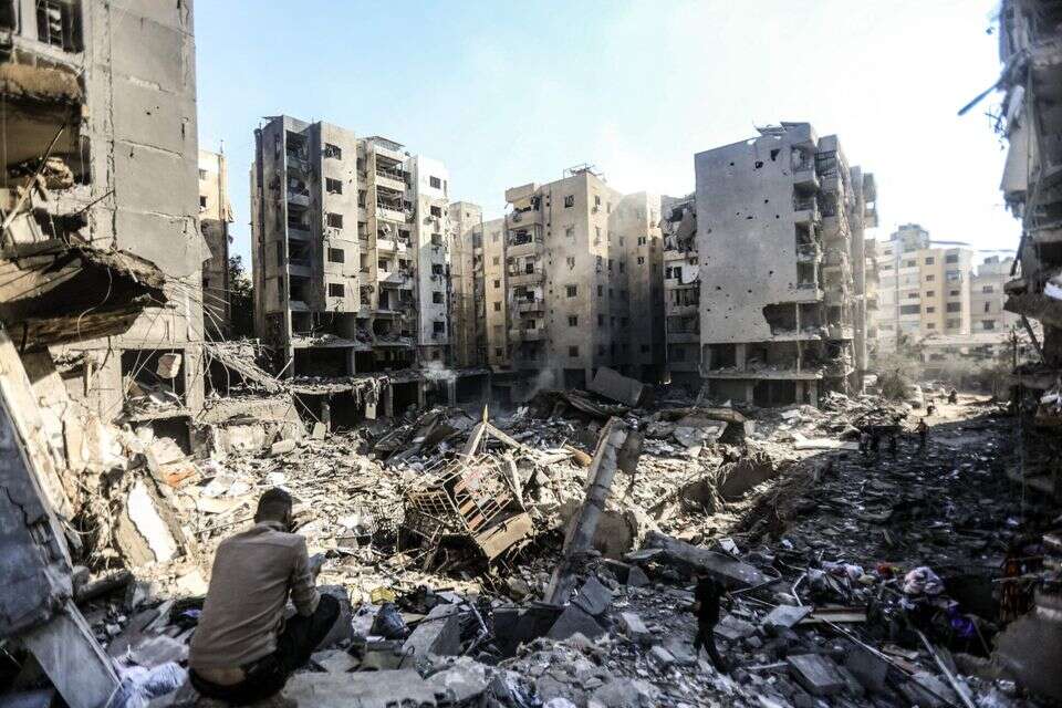 זירת החיסול של נסראללה. הלך הסמל , אי.אף.פי