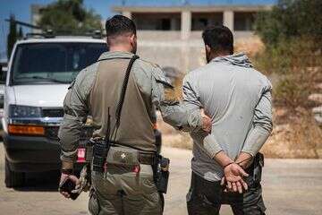 מעצר חשוד בירכא , דוברות המשטרה