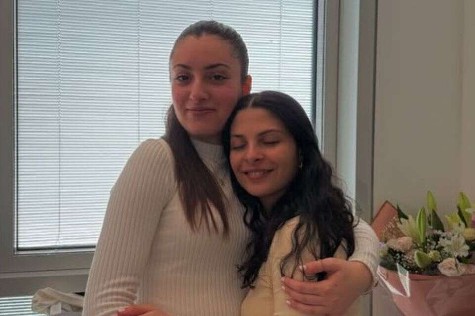 דניאלה גלבוע קרינה ארייב , צילום מסך