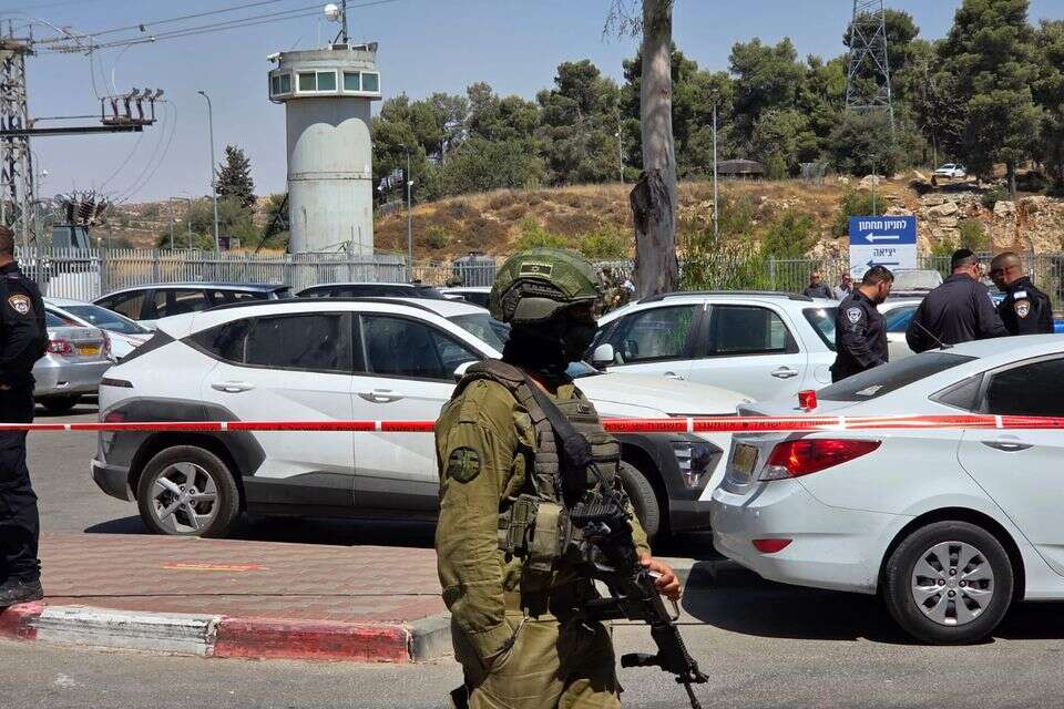 זירת הפיגוע בגוש עציון , חנן גרינווד