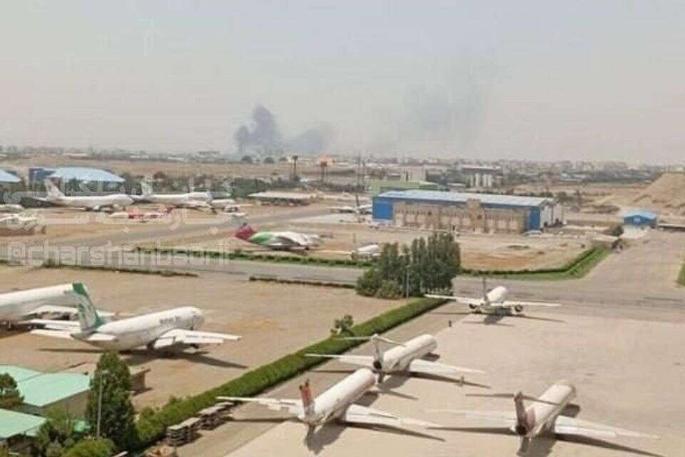 פיצוץ בשדה תעופה צבאי במרהאבד שבאיראן , רשתות ערביות