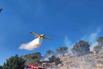 השריפה בהר הקפיצה בנצרת , כב"ה צפון