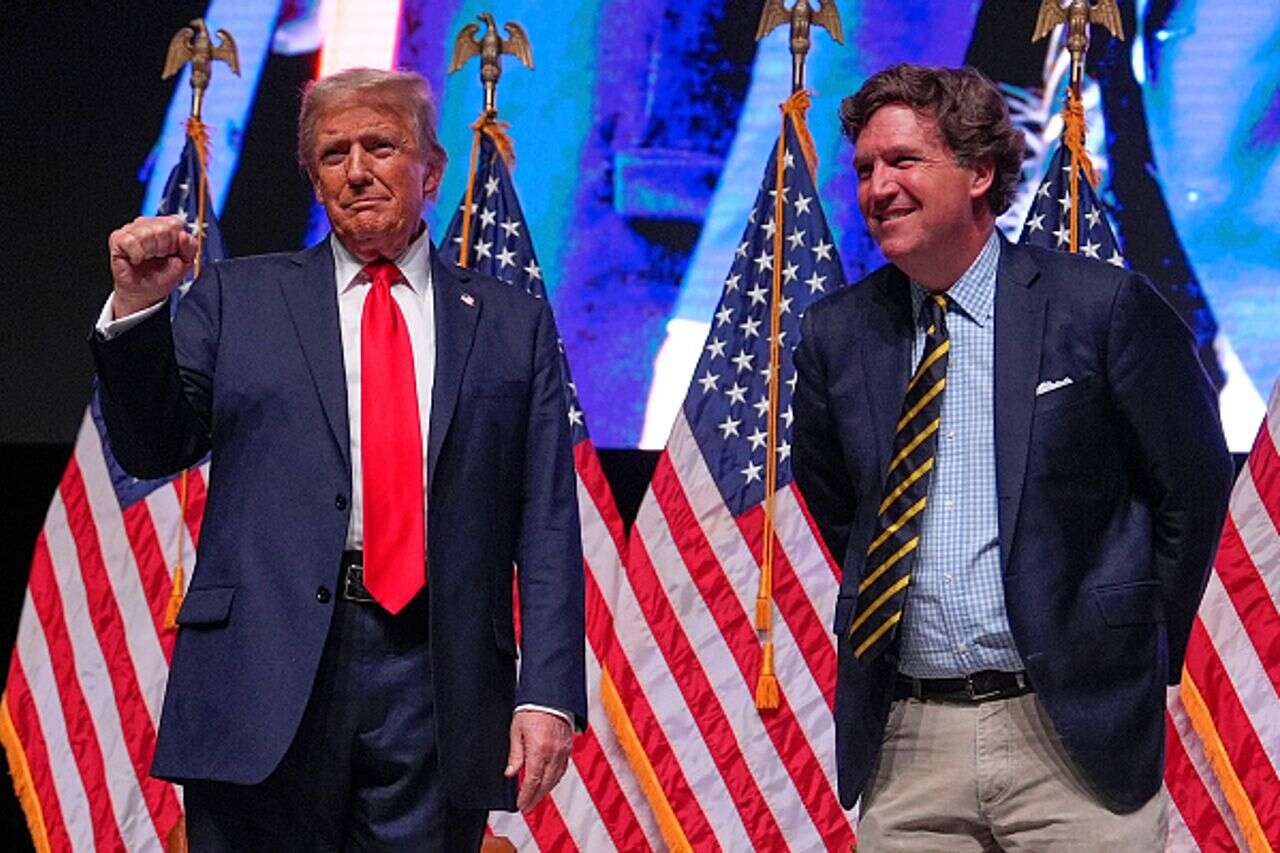 In the name of the father? Tucker Carlson's son is leaving the White House