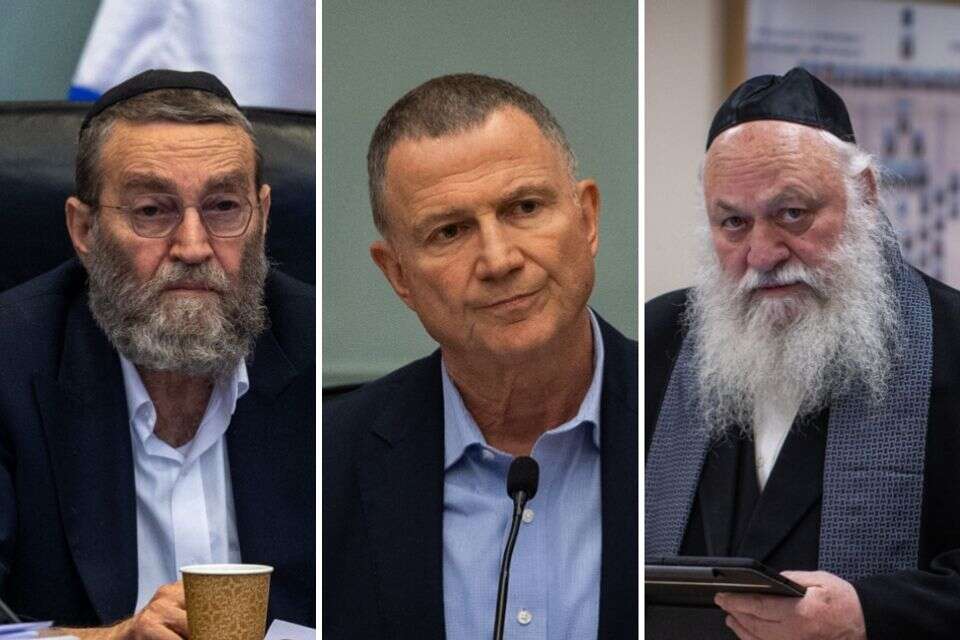 ח"כ גולדקנופף, ח"כ יולי אדלשטיין וח"כ גפני , אורן בן חקון