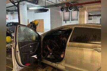 שריפה בחניון בירושלים , תיעוד מבצעי כב"ה