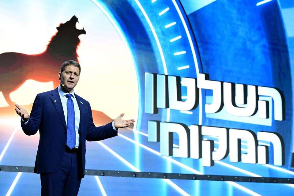 יו"ר השלטון המקומי חיים ביבס בוועידת "מוני אקספו" 2025 , יוסי זליגר