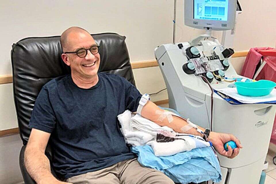 ליאור רודאיף תורם דם , באדיבות המשפחה