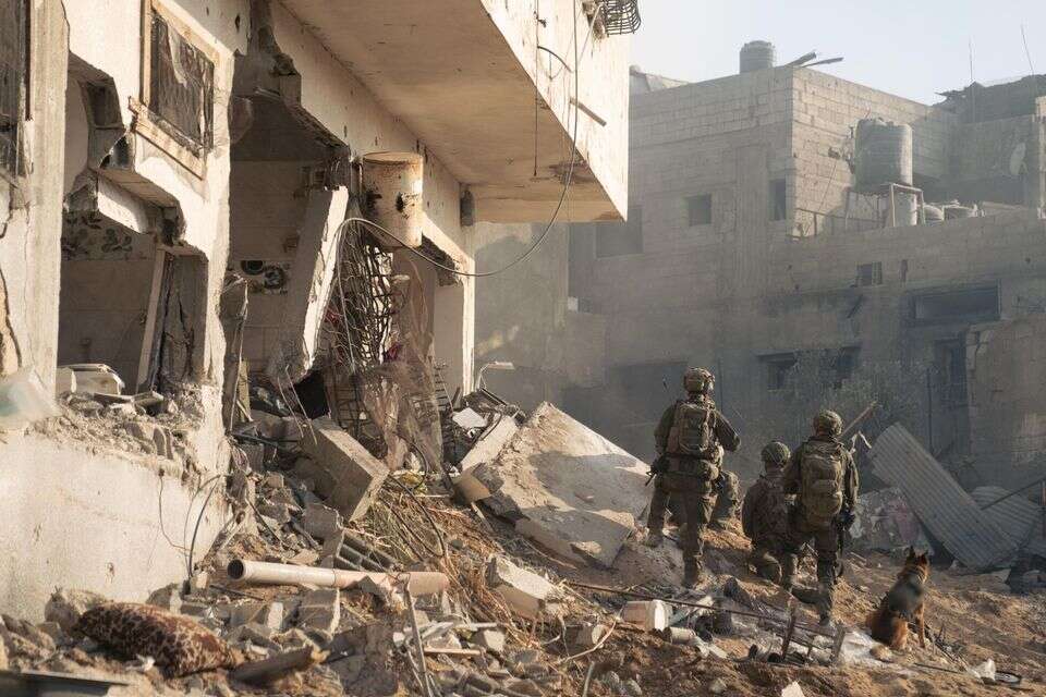 לוחמים מחטיבה 401 בג'באליה בעזה , דובר צה"ל