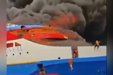 הספינה הבוערת , רשתות חברתיות