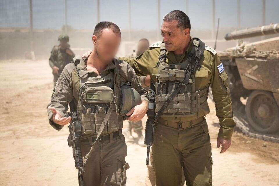 הרמטכ"ל ברצועת עזה , דובר צה"ל