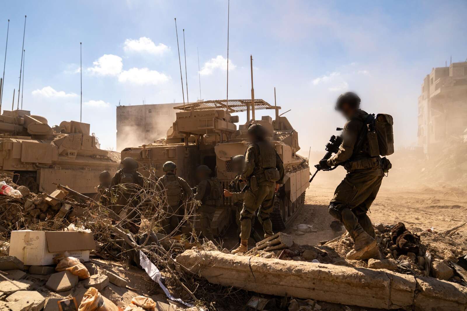 כוחות צה"ל ברצועה , דובר צה"ל