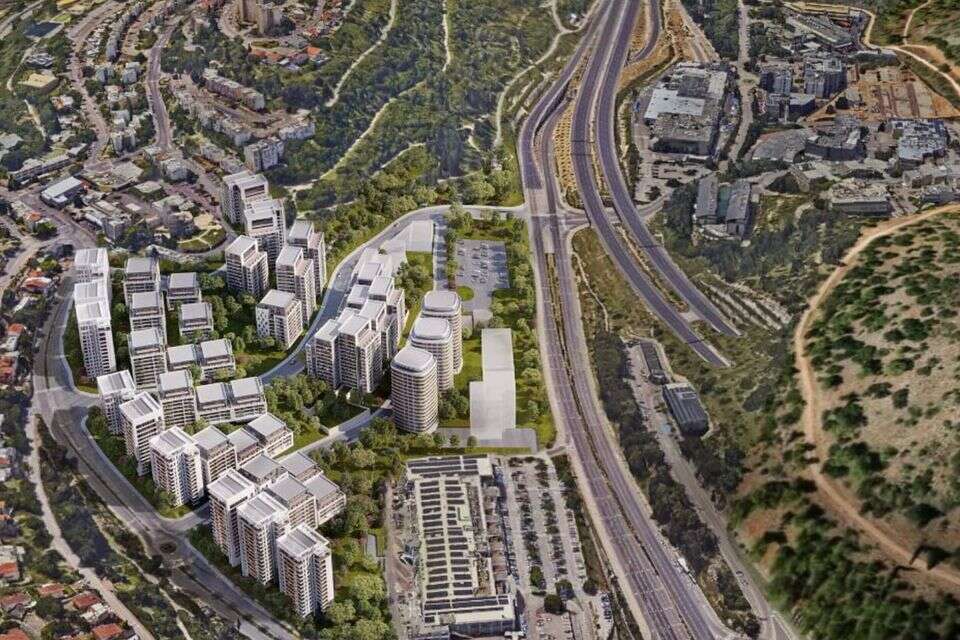 שכונת נוף לכרמל , (הדמיה):מזור פירשט אדריכלים