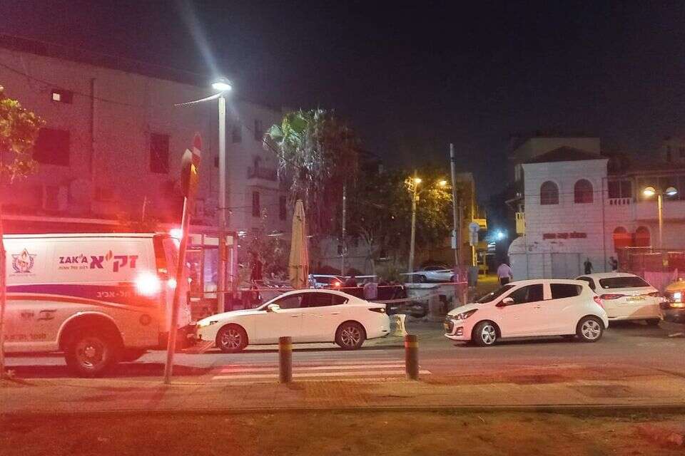 תיעוד מזירת הירי ביפו , דוברות זק"א