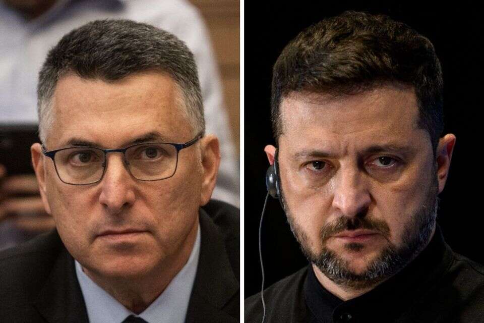 זלנסקי וסער , אורן בן חקון/GettyImages