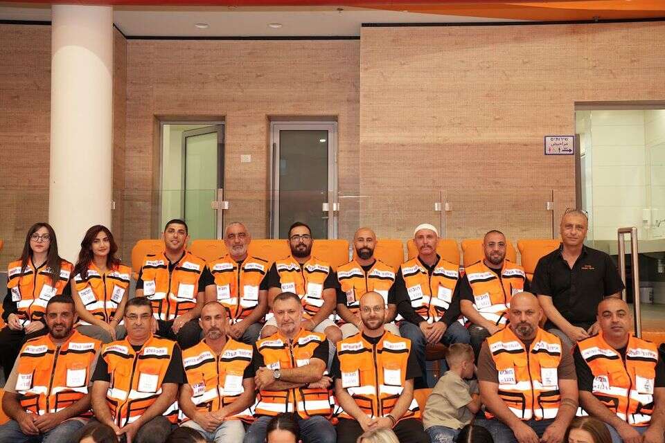 15 תושבים דרוזים מרמת הגולן סיימו קורס חובשים של איחוד הצלה , איחוד הצלה