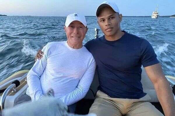 דיוויד גפן ובעלו לשעבר , אינסטגרם