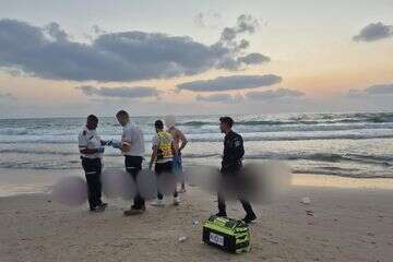 מצנח רחיפה התרסק בנתניה , מד"א