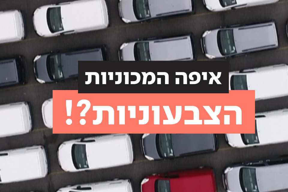 כולן (לא) בצבע, אז מה קרה לכל המכוניות האלו? , וידאו האב- ישראל היום