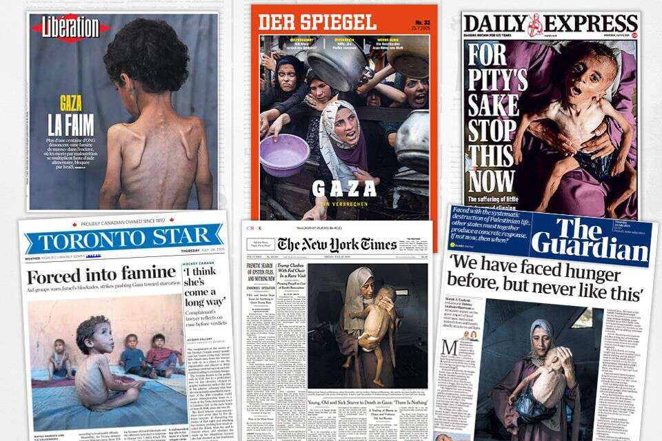 Selective justice? This is how Gaza is covered in the world compared to the massacre in Iran