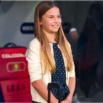 הנסיכה שארלוט גונבת את ההצגה בגמר היורו