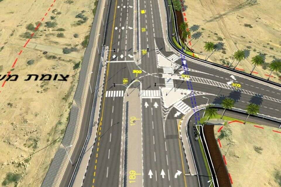 המקטע המתוכנן , משרד התחבורה
