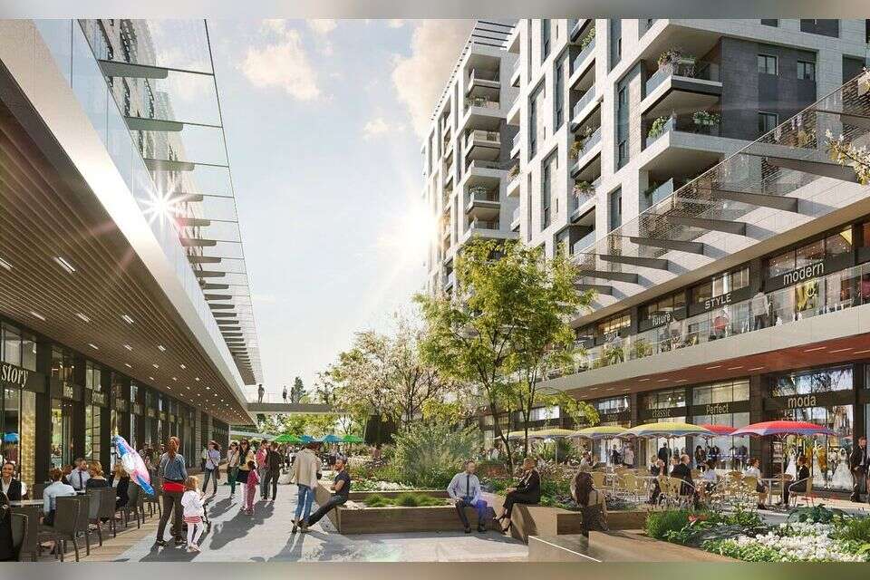 מתחם הפנאי והבילוי החדש בלב גוש דן , (הדמיה): סטודיו לומו