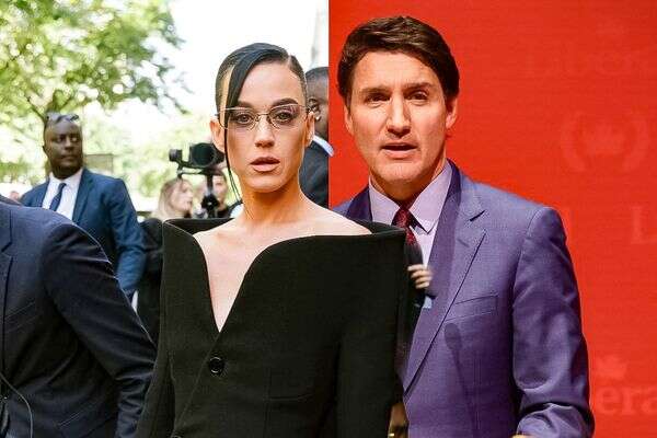 ג'סטין טרודו, קייטי פרי , צילום: רויטרס, גטי אימג'ס