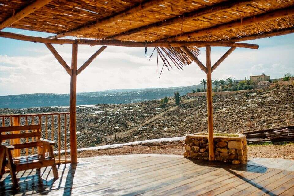 חאן ערוגות בגוש עציון - אווירה שקשה לתאר במילים ,