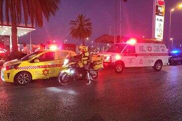 זירת הירי ברמלה , דוברות מד"א