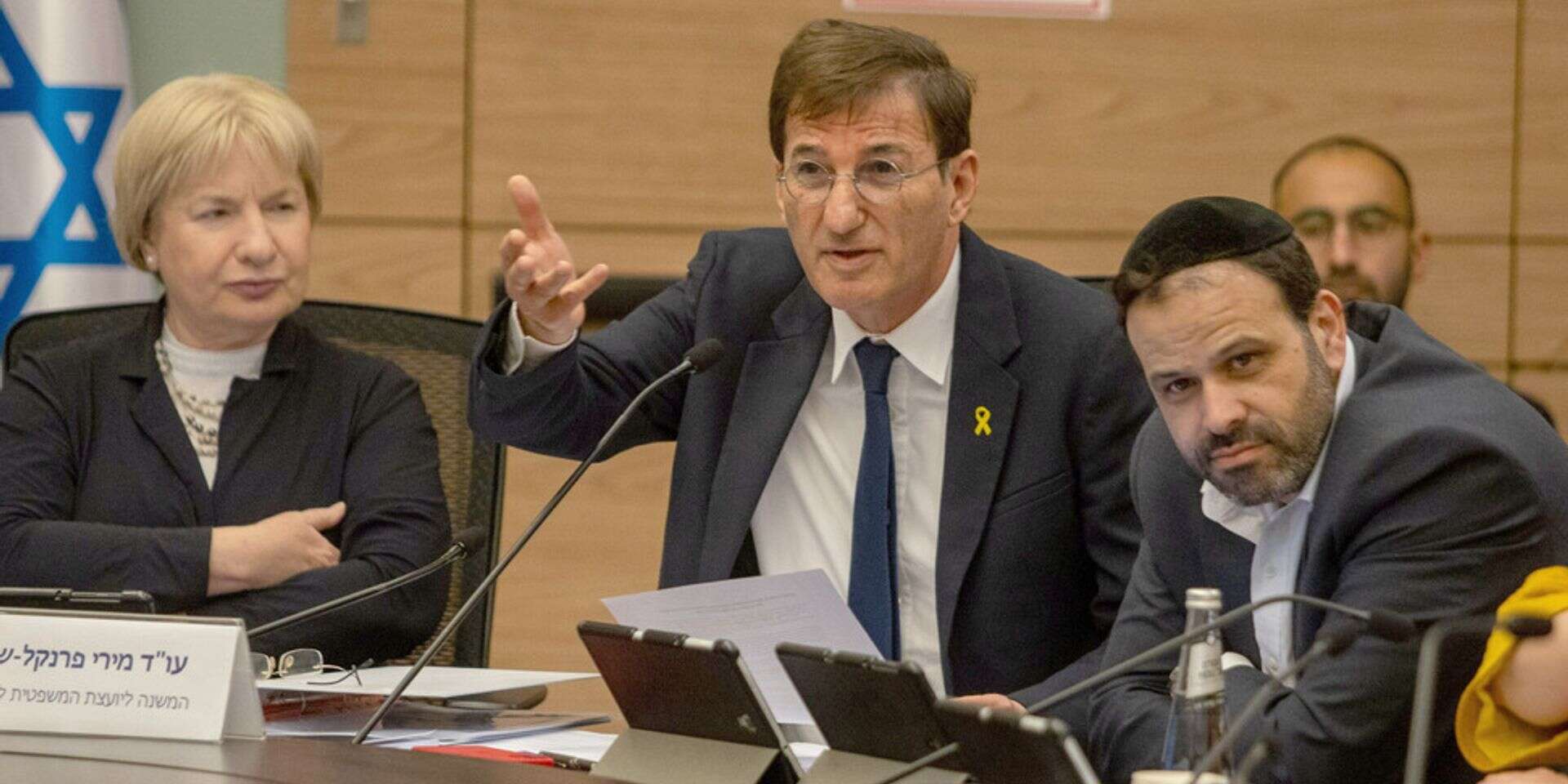 ח"כ ביסמוט בוועדת החוץ והביטחון , אורן בן חקון