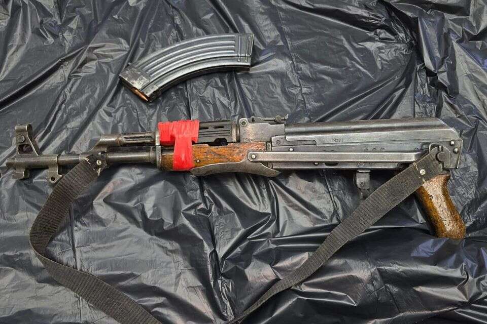 הרובה שניסו להבריח לישראל , דוברות המשטרה
