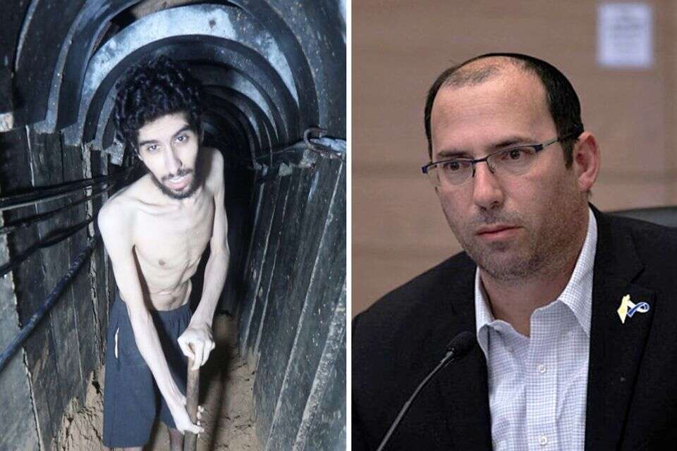 ח"כ שמחה רוטמן על התיעוד הקשה של אביתר דוד מהשבי: "כשחמאס יורה טיל פסיכולוגי, אני לא מתנדב להכניס אותו ללב" , ללא