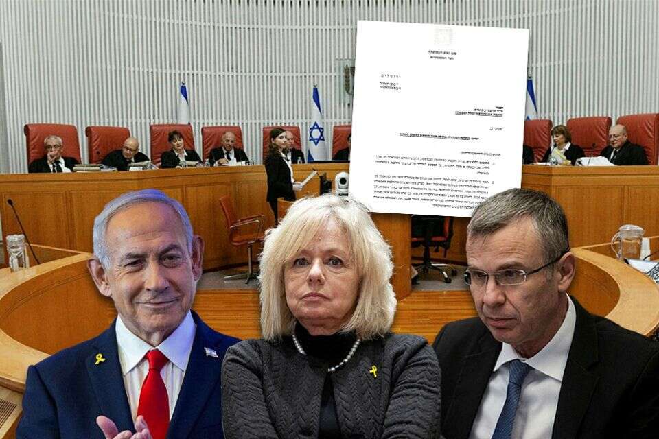 יריב לוין, גלי בהרב-מיארה ונתניהו על רקע מכתב הפיטורים , חיים גולדברג/פלאש90, אורן בן חקון, ראובן קסטרו